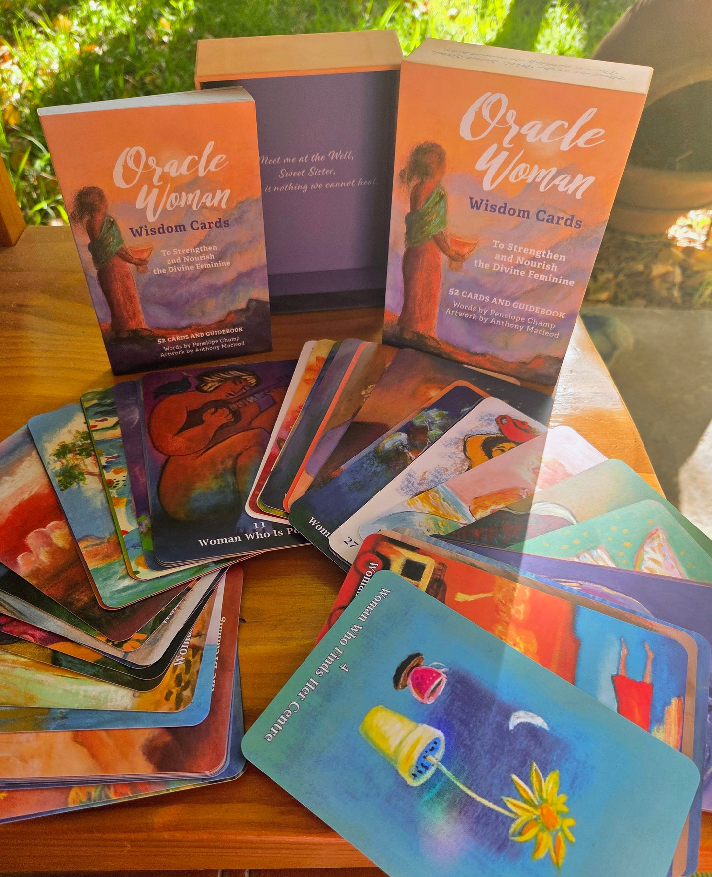 Oracle Woman Wisdom Cards – artwork by Anthony Macleod