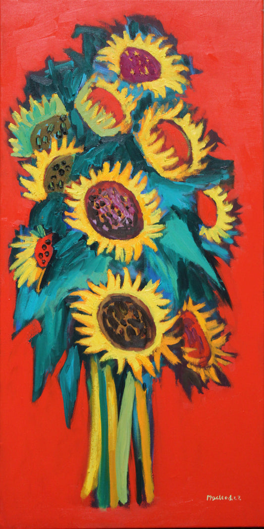 Ten Sunflowers #1