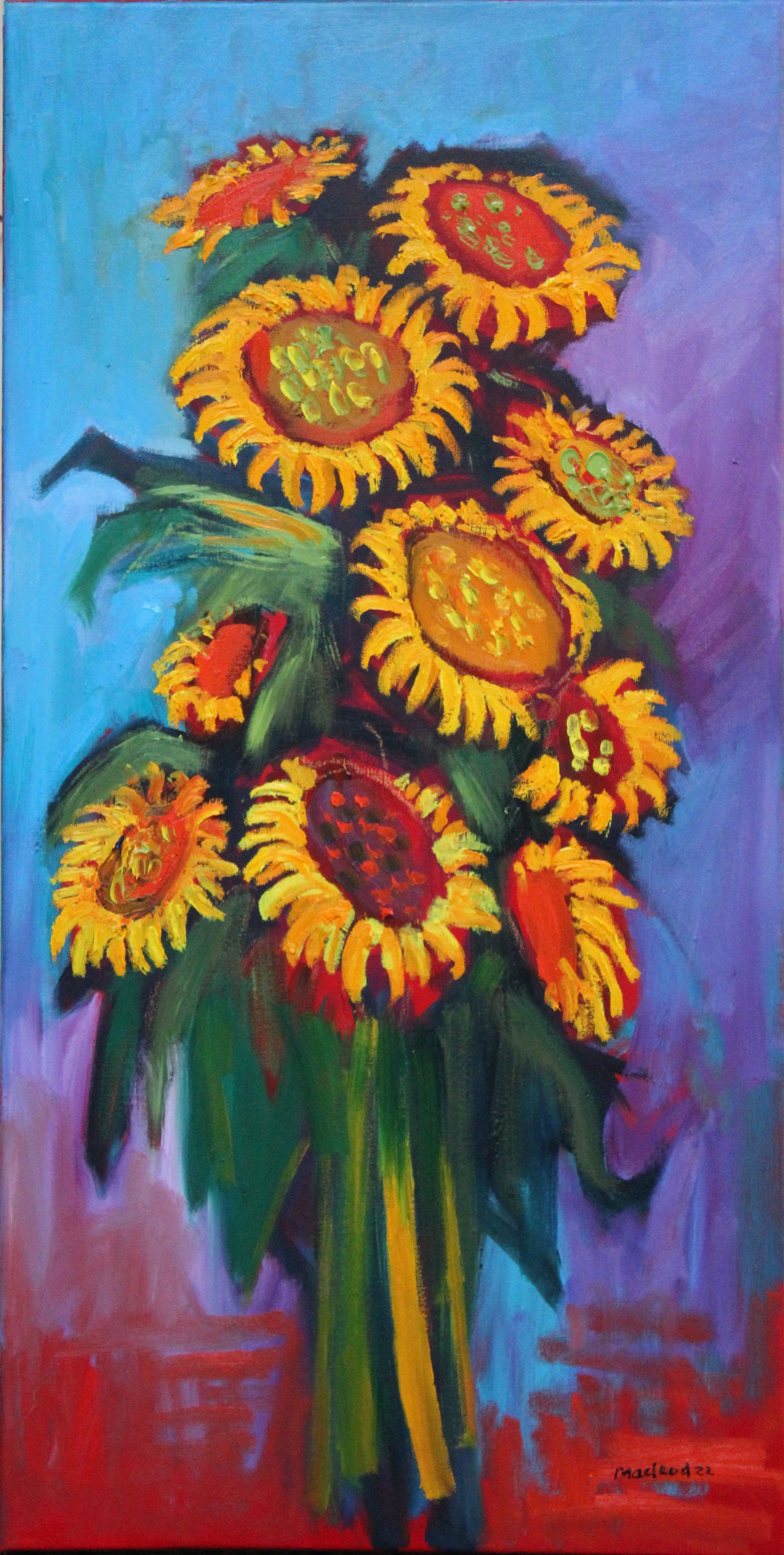 Ten Sunflowers #2